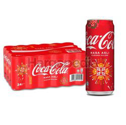 Coca-Cola Rasa Asli Can 24x320ml Coca-Cola Rasa Asli Can 24x320ml
