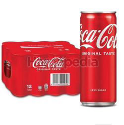Coca-Cola Rasa Asli Can 12x320ml Coca-Cola Rasa Asli Can 12x320ml
