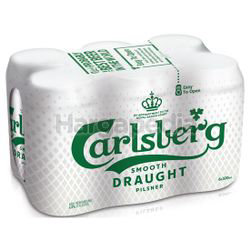 Carlsberg Smooth Draught Can 6x320ml Carlsberg Smooth Draught Can 6x320ml