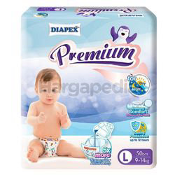 Diapex Premium Jumbo Baby Diaper L50 Diapex Premium Jumbo Baby Diaper L50