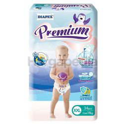 Diapex Premium Jumbo Baby Diaper XXL34 Diapex Premium Jumbo Baby Diaper XXL34