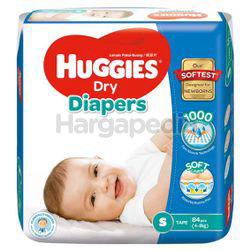 Huggies Dry Tape Baby Diaper S84 Huggies Dry Tape Baby Diaper S84