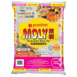 Jasmine Moly Fragrant Rice 10kg Jasmine Moly Fragrant Rice 10kg