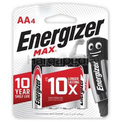 Energizer Max Alkaline Battery 4AA Energizer Max Alkaline Battery 4AA