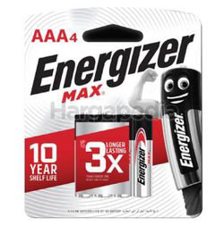 Energizer Max Alkaline Battery 4AAA Energizer Max Alkaline Battery 4AAA