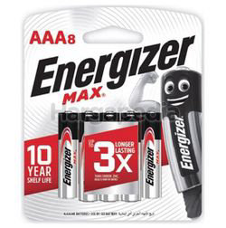 Energizer Max Alkaline Battery 8AAA Energizer Max Alkaline Battery 8AAA