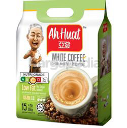 Ah Huat Low Fat No Sugar White Coffee 15x20gm Ah Huat Low Fat No Sugar White Coffee 15x20gm