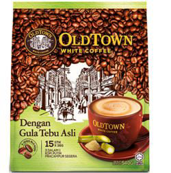OldTown 3in1 White Coffee Cane Sugar 15x36gm OldTown 3in1 White Coffee Cane Sugar 15x36gm