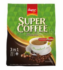 Super Coffee 3in1 Hazelnut 22x20gm Super Coffee 3in1 Hazelnut 22x20gm