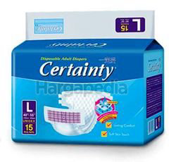 Certainty Disposable Adult Diapers L15 Certainty Disposable Adult Diapers L15