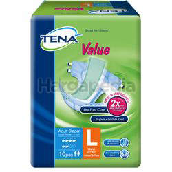 Tena Value Adult Diaper L10 Tena Value Adult Diaper L10