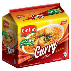 Cintan Instant Noodle Curry 5x76gm Cintan Instant Noodle Curry 5x76gm