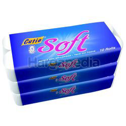 Cutie Soft Toilet Roll 3x10s Cutie Soft Toilet Roll 3x10s