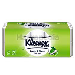 Kleenex 2-Ply Fresh & Clean Toilet Roll 20s Kleenex 2-Ply Fresh & Clean Toilet Roll 20s
