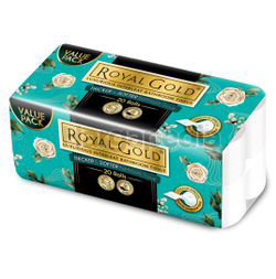 Royal Gold Luxurious Interleaf Toilet Roll Color Emboss 20s Royal Gold Luxurious Interleaf Toilet Roll Color Emboss 20s