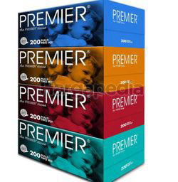 Premier Facial Tissue 4x200s Premier Facial Tissue 4x200s
