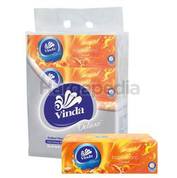 Vinda Deluxe Scented Peach Blush Facial Tissue 4x80s Vinda Deluxe Scented Peach Blush Facial Tissue 4x80s