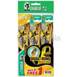 Darlie Charcoal Gold Toothbrush 2s+1s Darlie Charcoal Gold Toothbrush 2s+1s