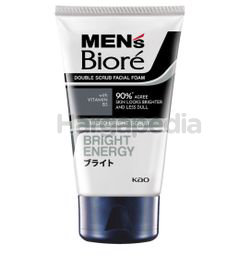 Biore Men's Double Scrub Bright Clean Facial Foam 100gm Biore Men's Double Scrub Bright Clean Facial Foam 100gm