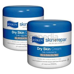 Rosken Skin Repair Dry Skin Cream 2x250ml Rosken Skin Repair Dry Skin Cream 2x250ml