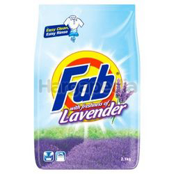 Fab Lavender Detergent Powder 2.1kg Fab Lavender Detergent Powder 2.1kg