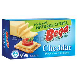 Bega Processed Cheddar Block 250gm Bega Processed Cheddar Block 250gm