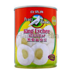 Peace Brand King Lychee In Syrup 565gm Peace Brand King Lychee In Syrup 565gm
