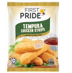 First Pride Tempura Chicken Strip Original 500gm First Pride Tempura Chicken Strip Original 500gm