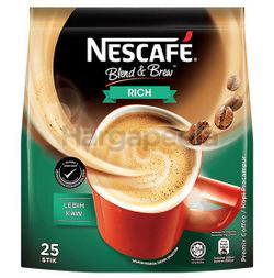 Nescafe 3in1 Blend & Brew Rich 25x19gm Nescafe 3in1 Blend & Brew Rich 25x19gm