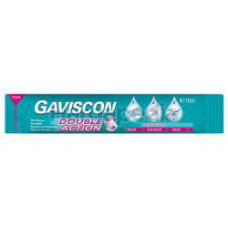 Gaviscon Double Action Liquid Sachet 10ml Gaviscon Double Action Liquid Sachet 10ml