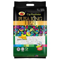 Cap Rambutan Pusa King 1121 Basmathi Rice 5kg Cap Rambutan Pusa King 1121 Basmathi Rice 5kg