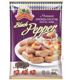 Farm's Best Black Pepper Chicken Cocktail 500gm Farm's Best Black Pepper Chicken Cocktail 500gm