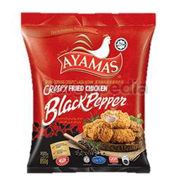 Ayamas Crispy Fried Chicken Black Pepper 850gm Ayamas Crispy Fried Chicken Black Pepper 850gm