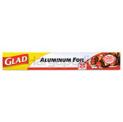 Glad Aluminium Foil 25sqft 1s Glad Aluminium Foil 25sqft 1s
