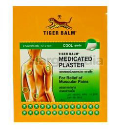 Tiger Balm Medicated Plaster Cool (S) 2s Tiger Balm Medicated Plaster Cool (S) 2s