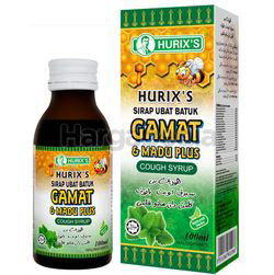 Hurix's Cough Syrup Gamat & Honey Plus 100ml Hurix's Cough Syrup Gamat & Honey Plus 100ml