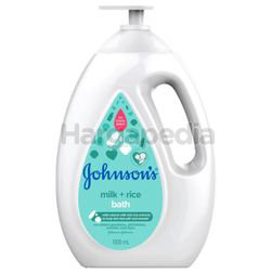 Johnson's Baby Bath Milk+Rice 1lit Johnson's Baby Bath Milk+Rice 1lit