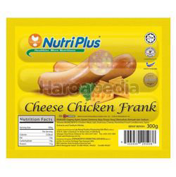 Nutriplus Cheese Chicken Frankfurters 300gm Nutriplus Cheese Chicken Frankfurters 300gm