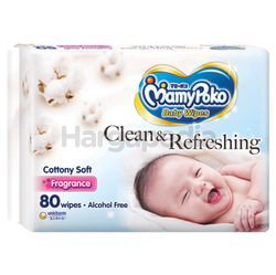 Mamy Poko Baby Wipes Cottony Soft with Fragrance 80s Mamy Poko Baby Wipes Cottony Soft with Fragrance 80s