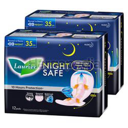 Laurier Night Safe Wing 35cm 2x12s Laurier Night Safe Wing 35cm 2x12s