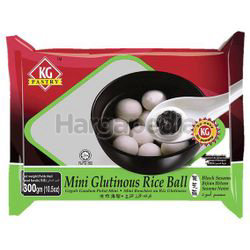 KG Pastry Mini Glutinous Rice Ball Black Sesame 300gm KG Pastry Mini Glutinous Rice Ball Black Sesame 300gm