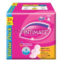 Intimate Cottony Surface Daylite Maxi Wing 2x20s Intimate Cottony Surface Daylite Maxi Wing 2x20s