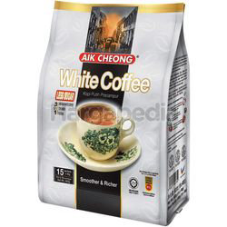 Aik Cheong 3in1 White Coffee Less Sugar 15x40gm Aik Cheong 3in1 White Coffee Less Sugar 15x40gm