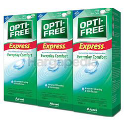 Alcon Opti-Free Express Multi-Purpose Disinfecting Solution 3x355ml Alcon Opti-Free Express Multi-Purpose Disinfecting Solution 3x355ml