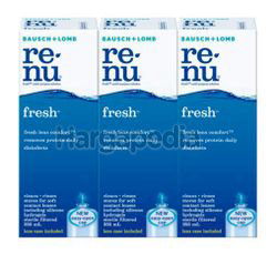 Bausch & Lomb Renu Fresh Multipurpose Solution 3x355ml Bausch & Lomb Renu Fresh Multipurpose Solution 3x355ml