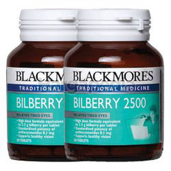 Blackmores Bilberry 2500mg 2x60s Blackmores Bilberry 2500mg 2x60s