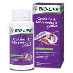 Bio-Life Calcium & Magnesium Plus 100s Bio-Life Calcium & Magnesium Plus 100s
