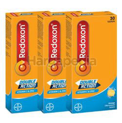 Redoxon Double Action Vitamin C & Zinc Effervescent Orange 3x30s Redoxon Double Action Vitamin C & Zinc Effervescent Orange 3x30s