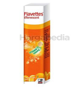 Flavettes Effervescent 1000mg Orange 15s Flavettes Effervescent 1000mg Orange 15s