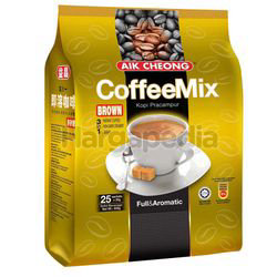 Aik Cheong 3in1 Instant Coffee Mix Brown 25x20gm Aik Cheong 3in1 Instant Coffee Mix Brown 25x20gm